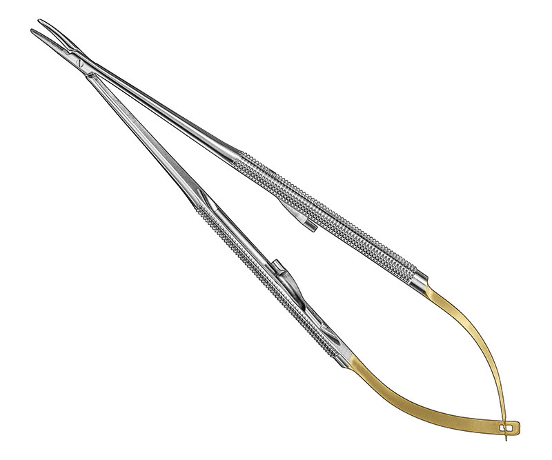 BARRAQUER, micro needle hold.